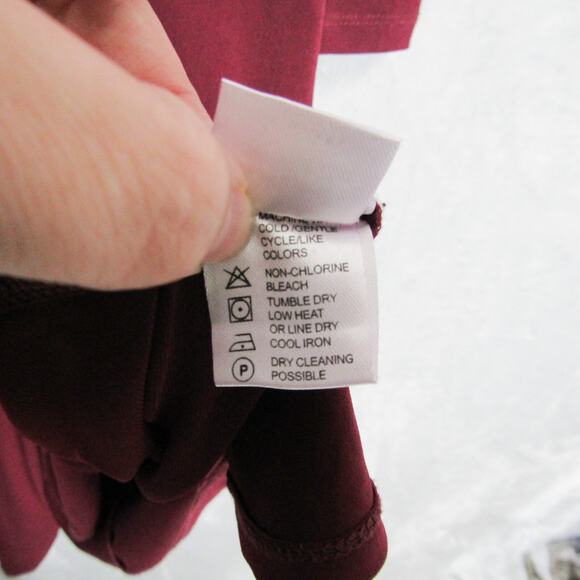 Milk Nursingwear Dress Womens Large Red Nursing Breastfeeding Front Flap - Picture 11 of 12